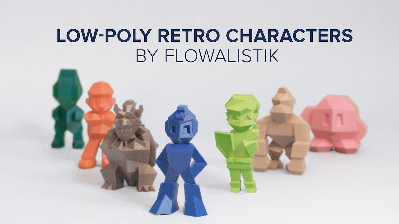 3d Printable Characters