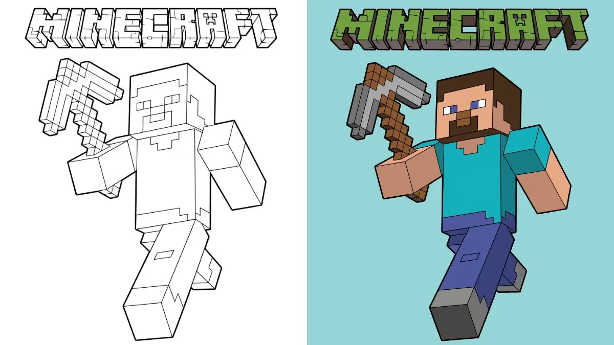 Minecraft Coloring Printables