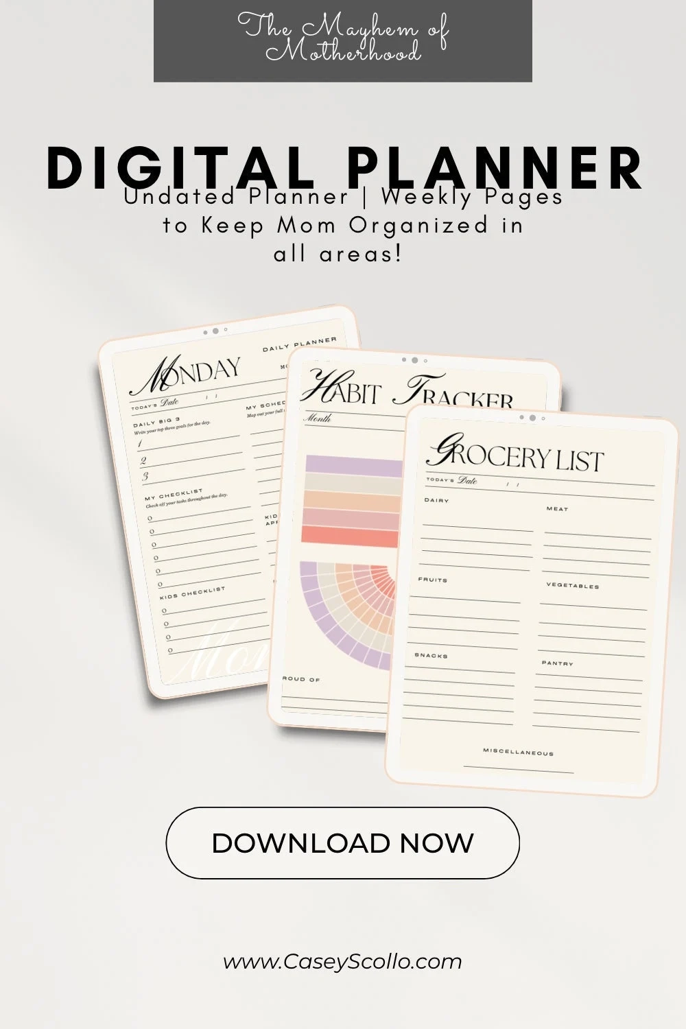Mom For Planner Etsy