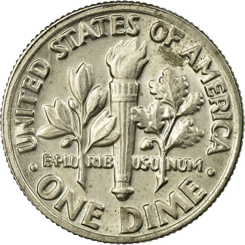 Moneda Estados Unidos Roosevelt Dime Dime 1983 U S Mint 