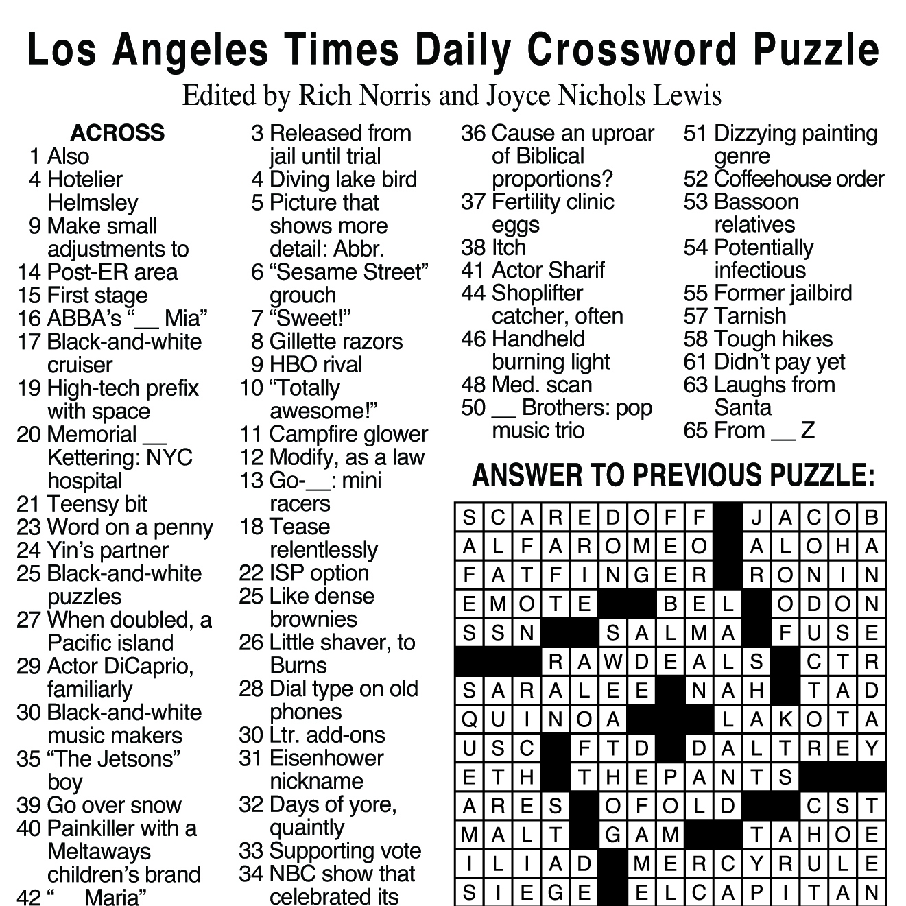 Onlinecrosswords Net Printable