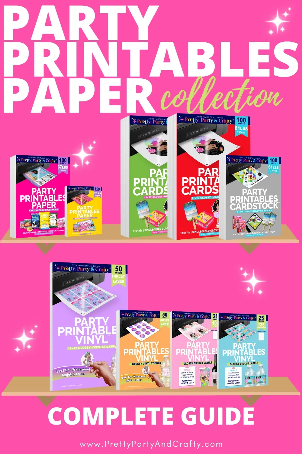 Party Printables Paper Paper Guide For DIY Ideas Pretty Party 