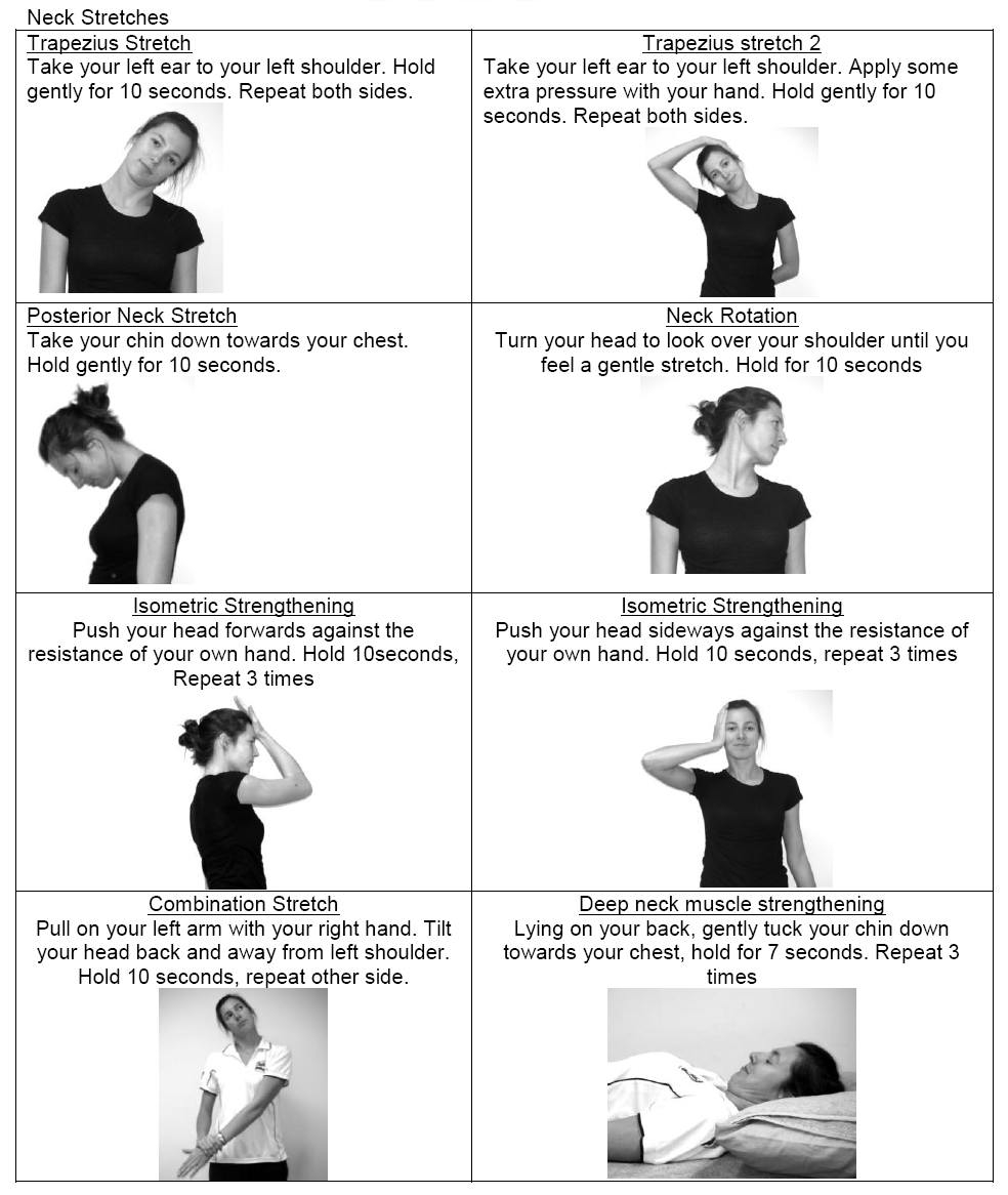 Pdf Trapezius Stretches No Equipment Workouts Free Bodyweight 