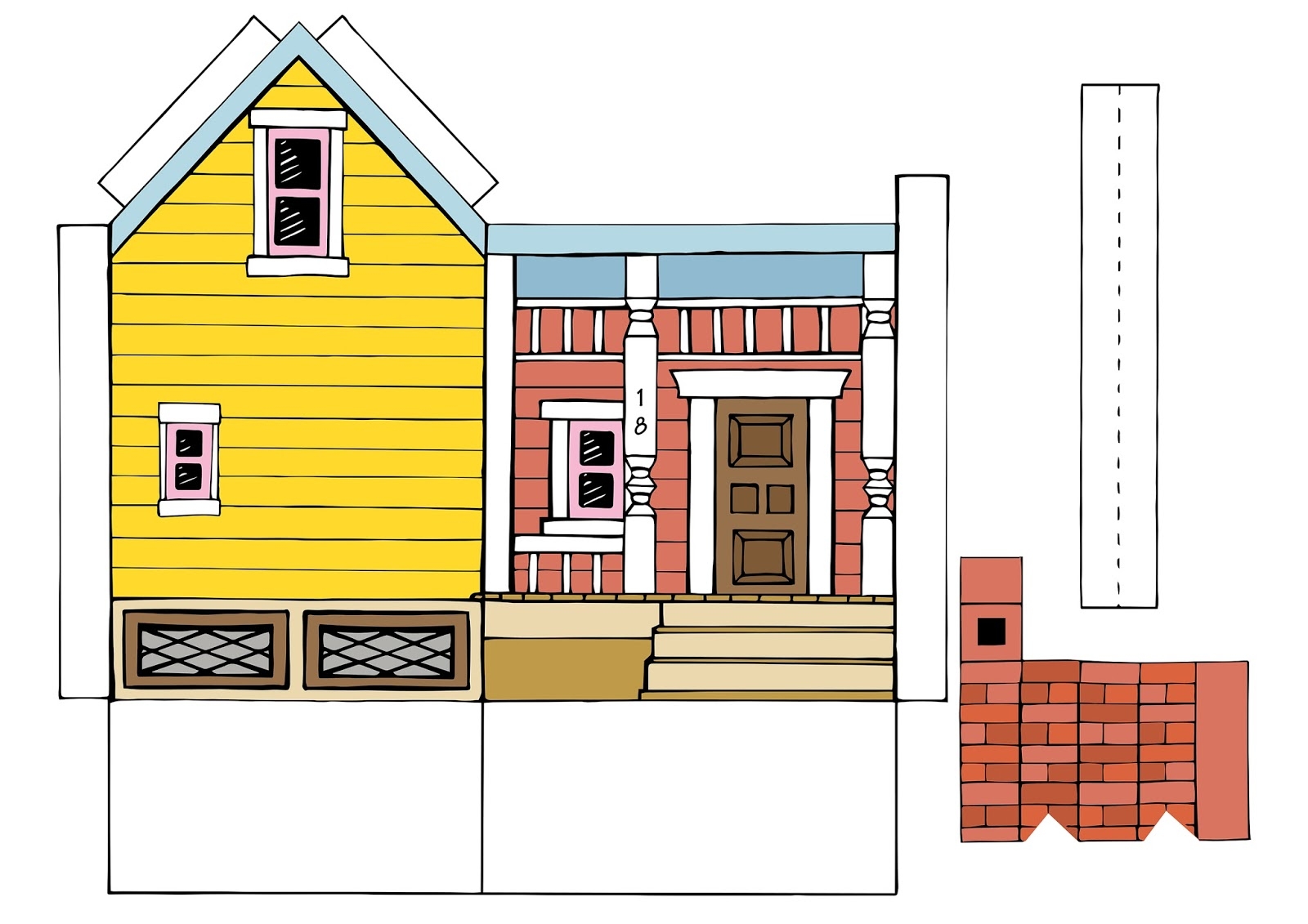 House From Up Printable