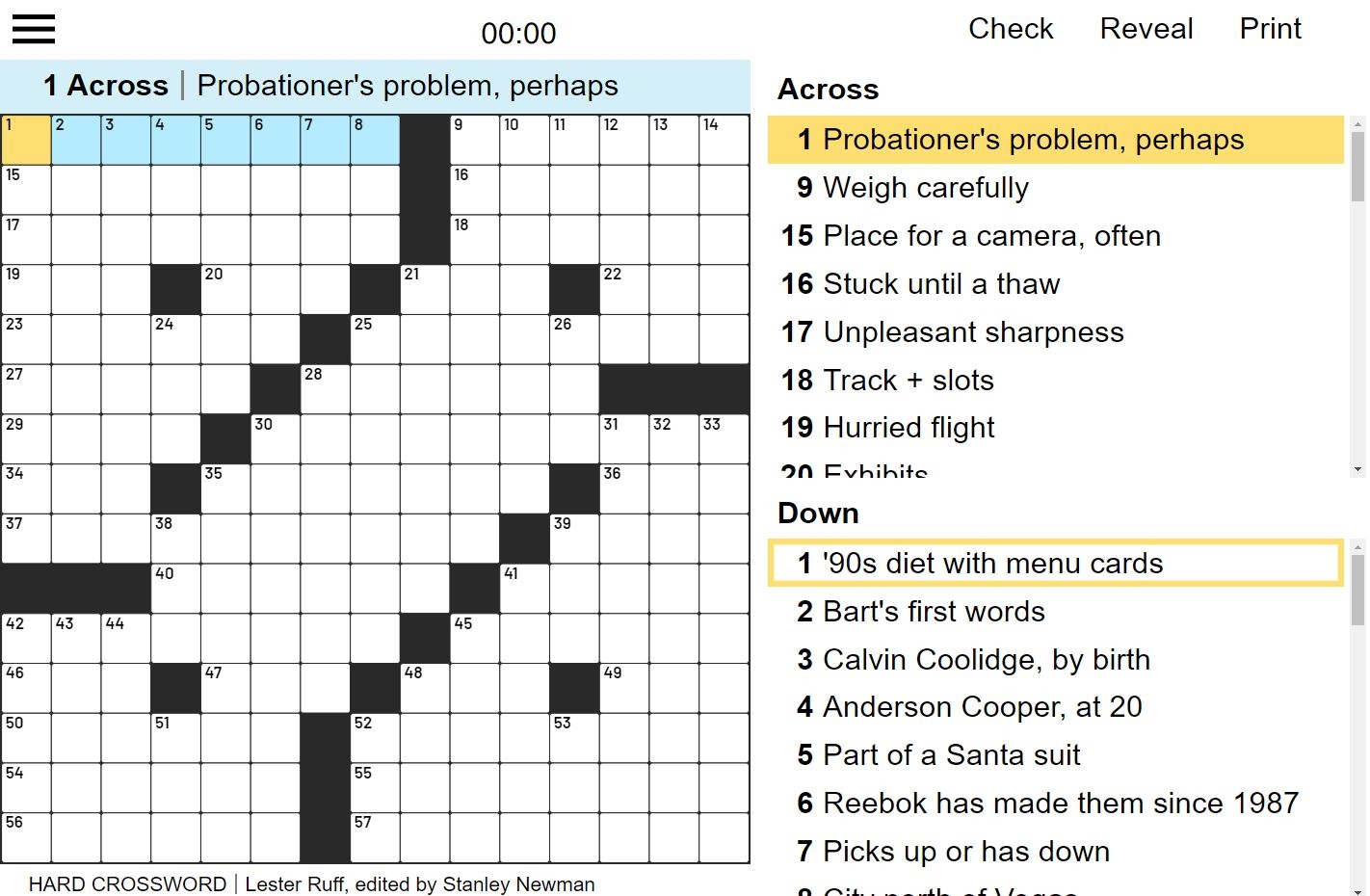 Usa Today Crossword Puzzles Printable Free