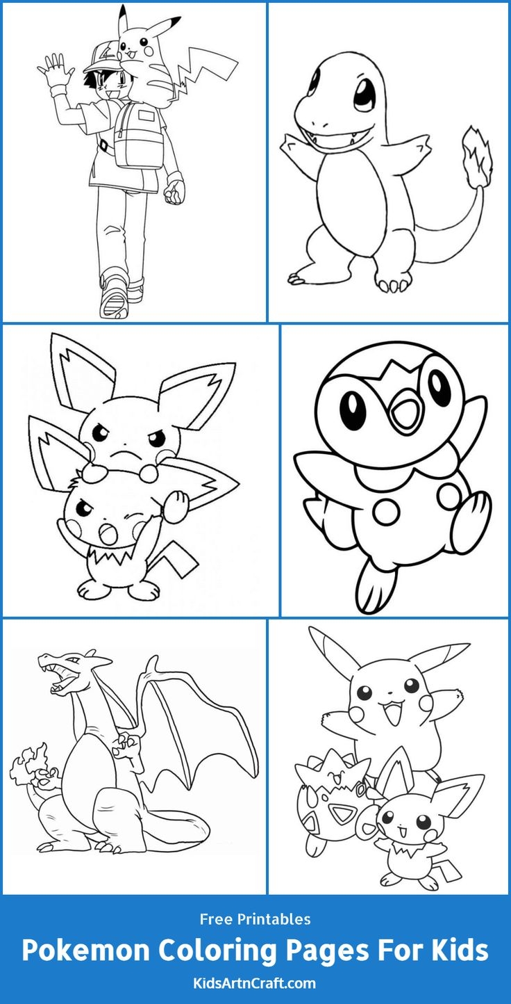 Pokemon Free Printables
