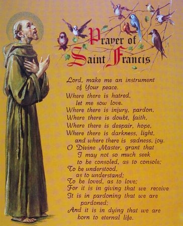 St Francis Prayer Printable