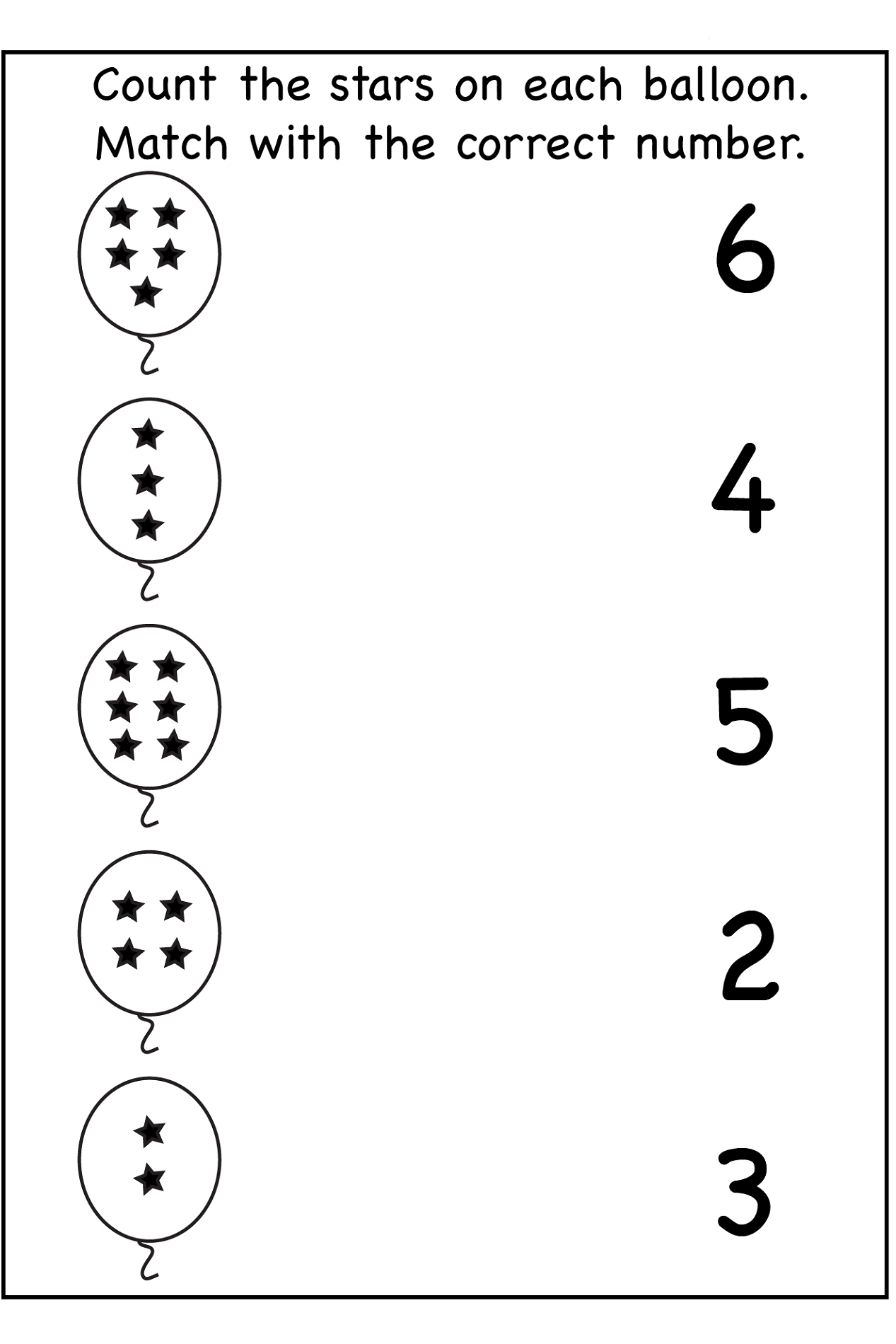 Activity Pages For Pre K