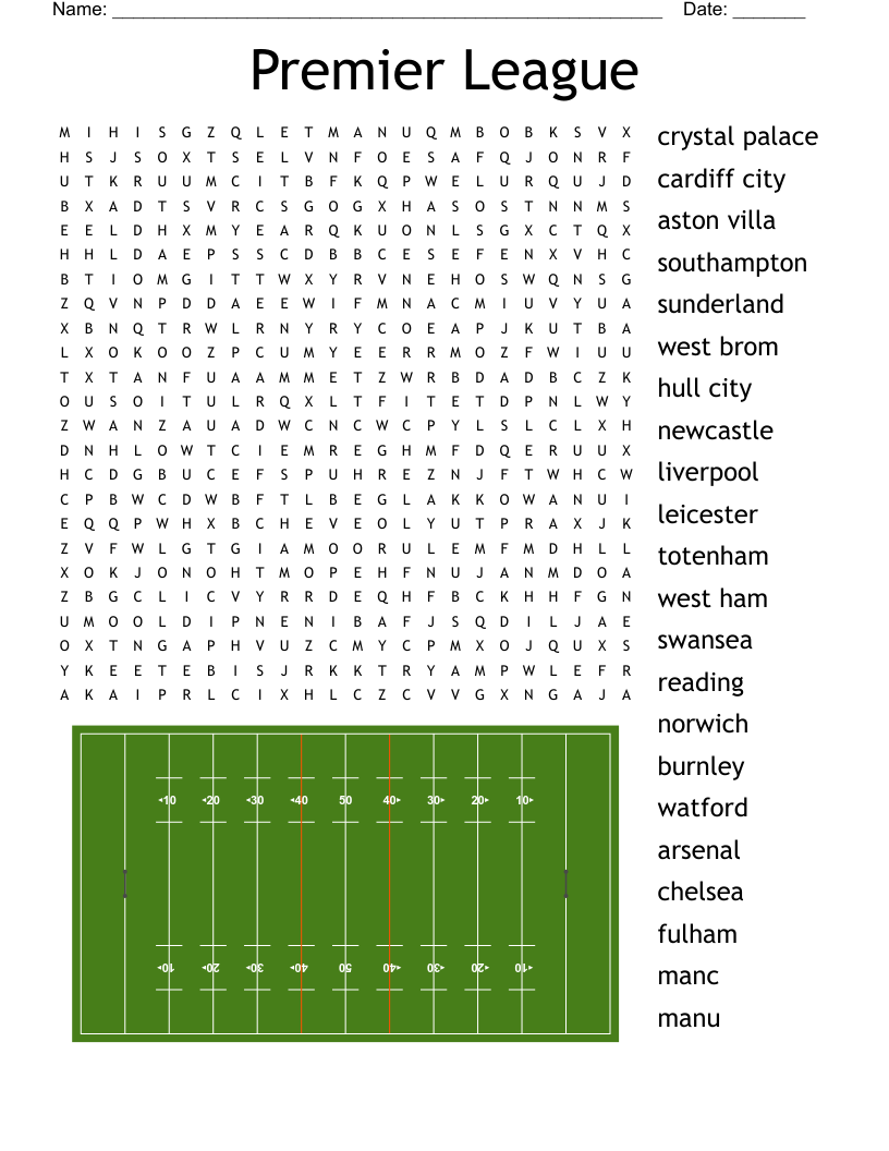 Printable Premier Crossword Puzzle
