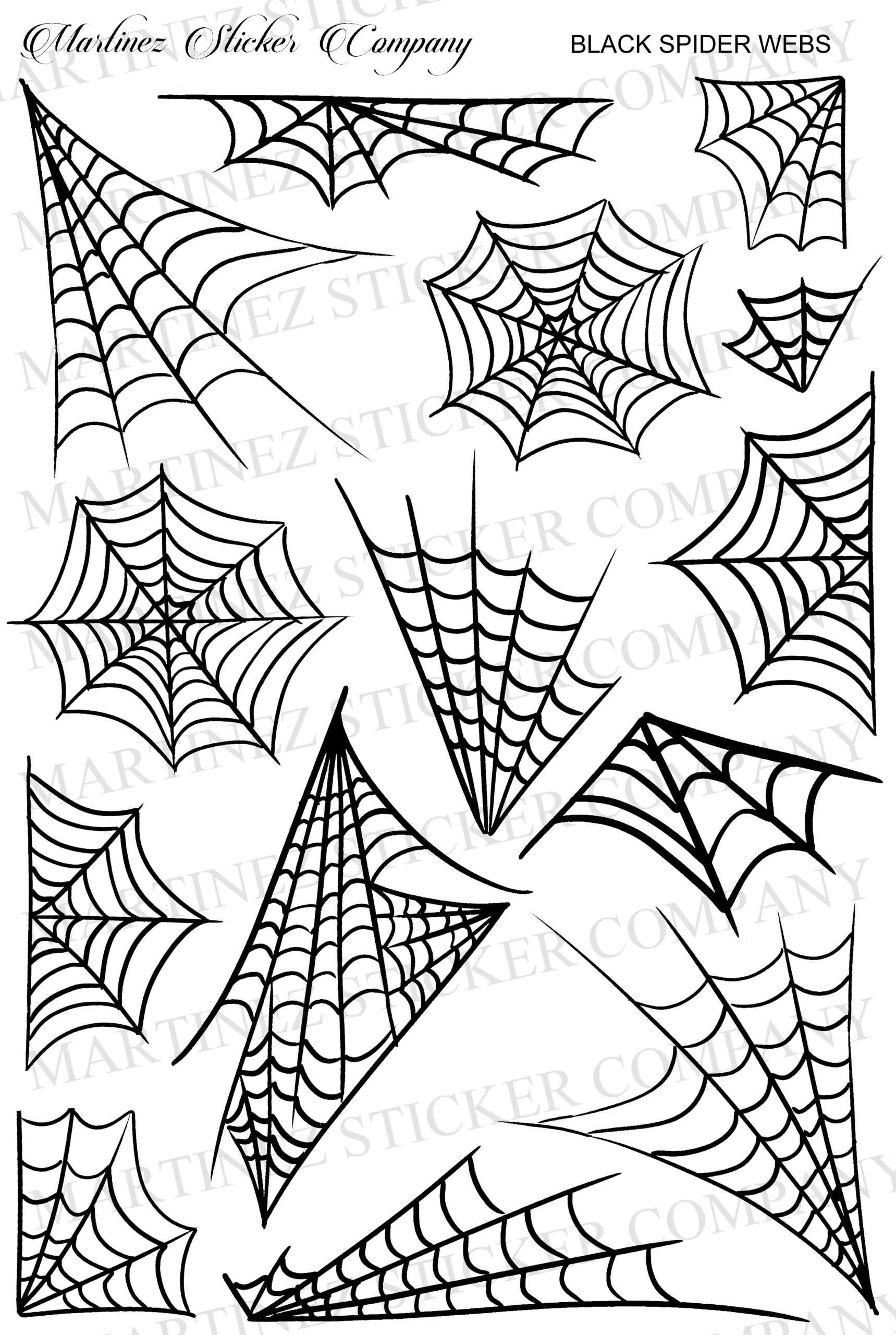 Spider Web Printable