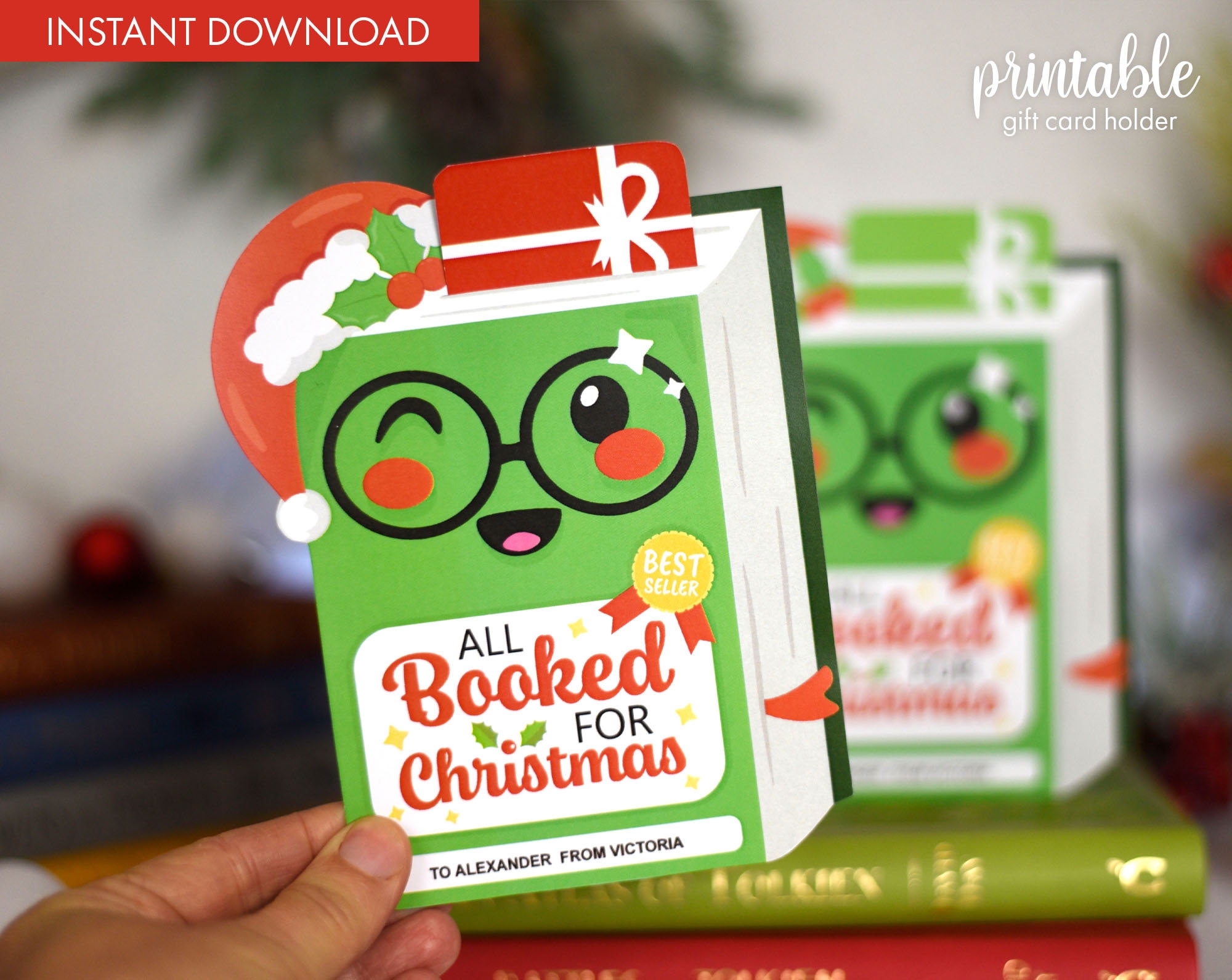 Printable Gift Card Holder