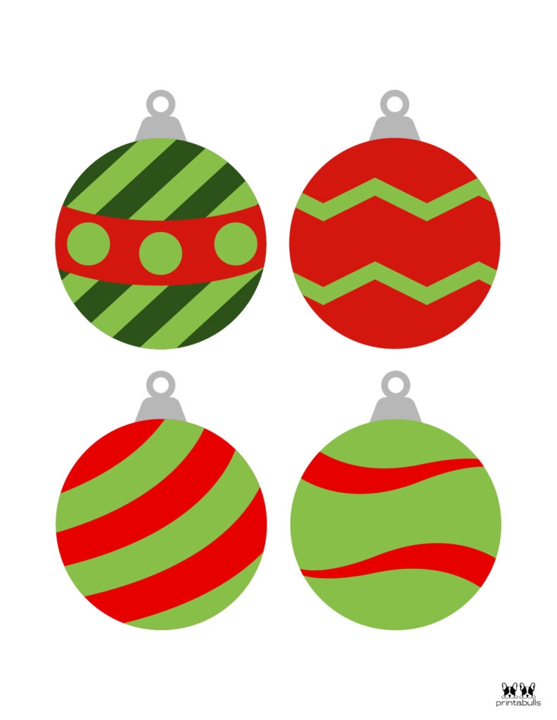 Christmas Ornaments Printables