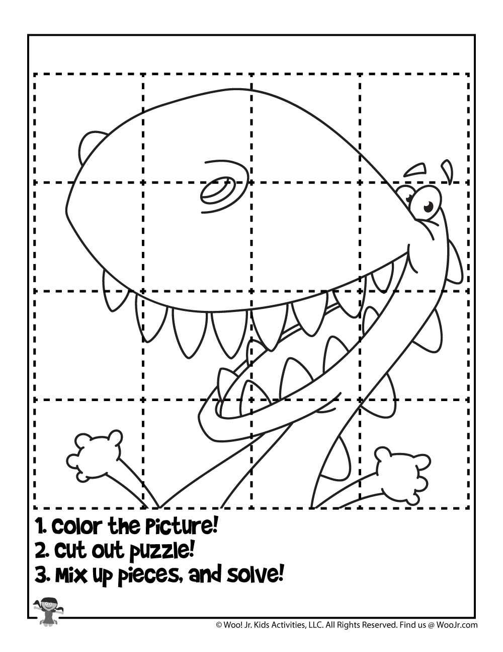 Picture Puzzles For Kids Printable