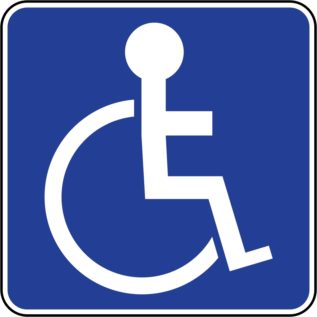 Printable Handicap Sign