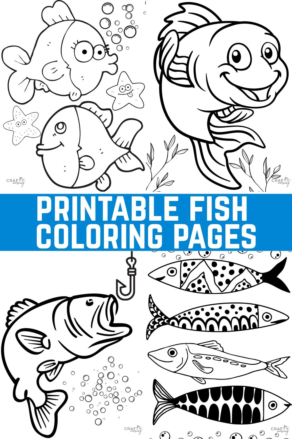 Fishing Coloring Pages Printable