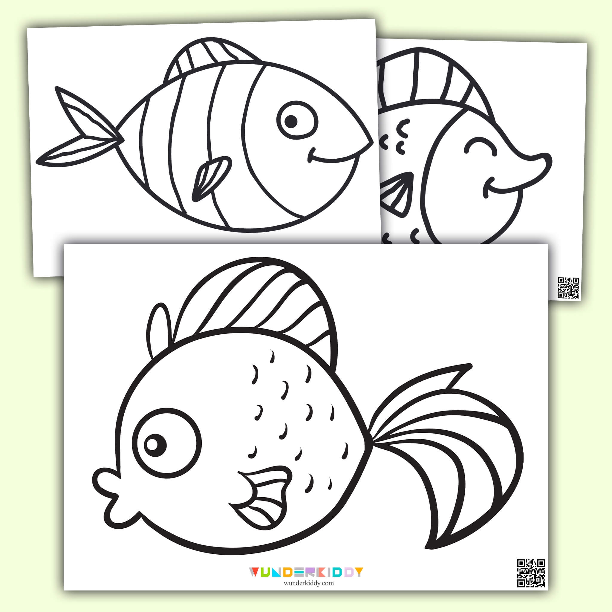 Cut Out Printable Fish Template