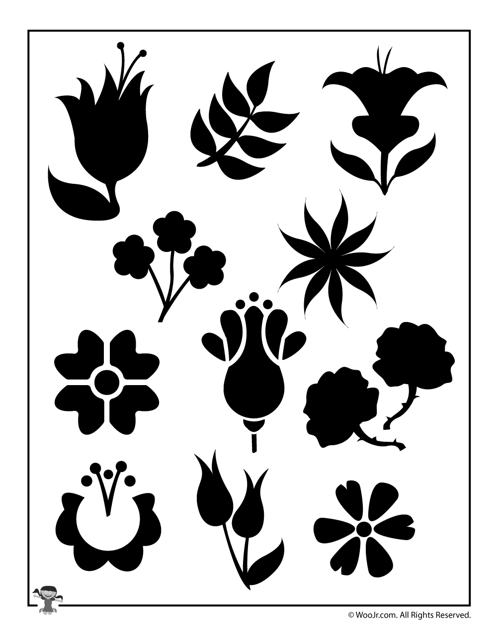 Flower Stencils Printable
