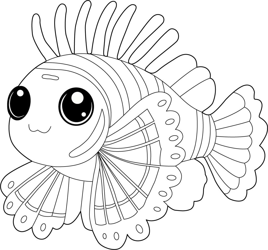 Fish Coloring Pages Printable Free