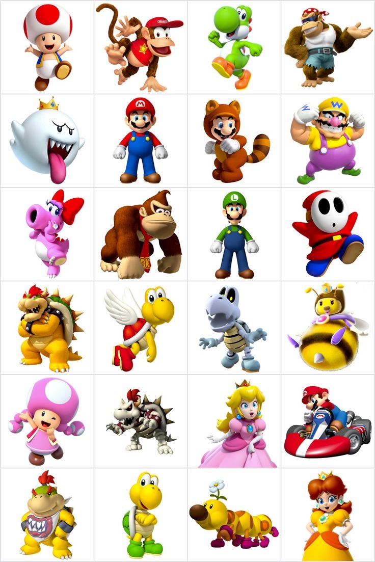 Printable Mario Kart Cards Cards To Cut Out Memozor