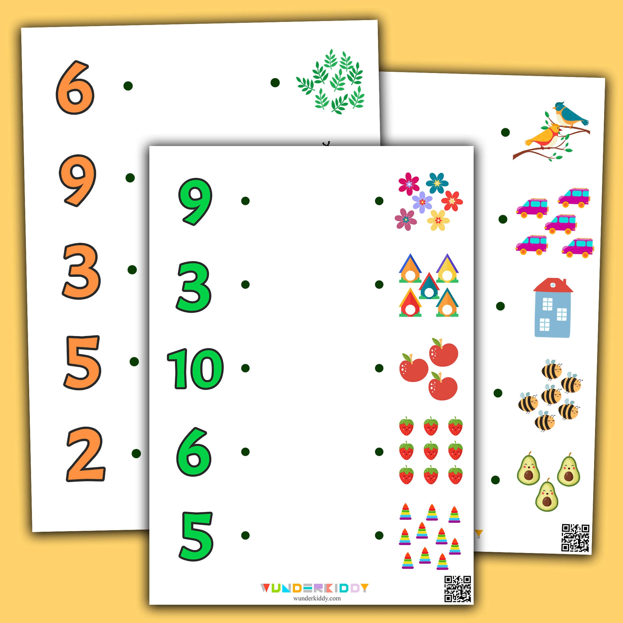 Number Recognition Printables