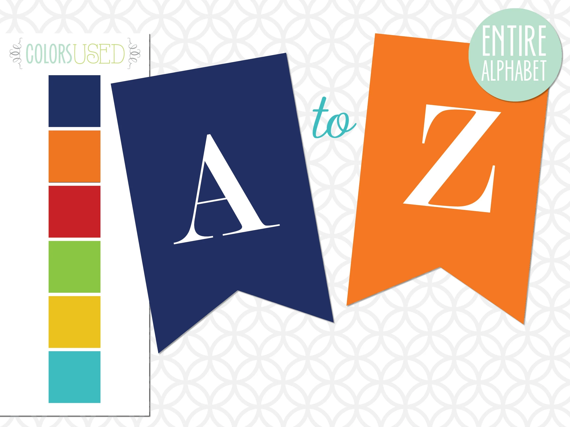 Printable Banner Letters