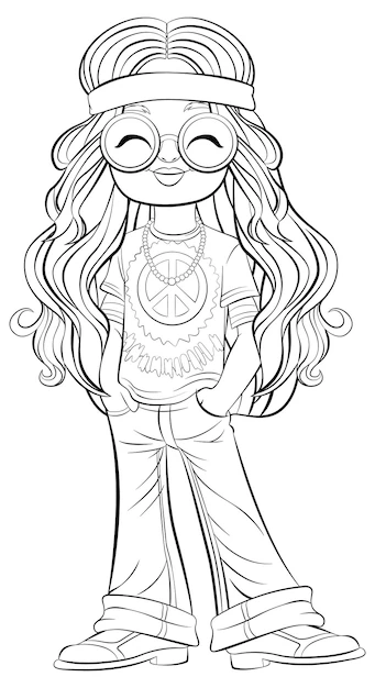 Printable People Coloring Sheets Images Free Download On Freepik
