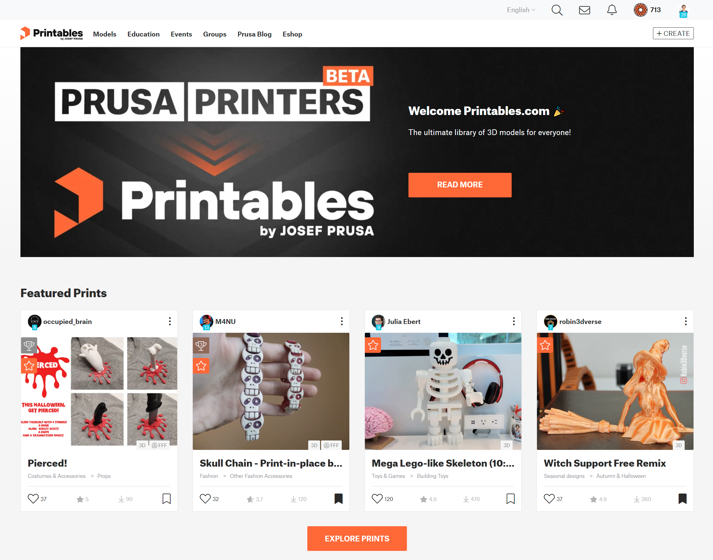 PrusaPrinters Is Now Printables The Ultimate Database Of 