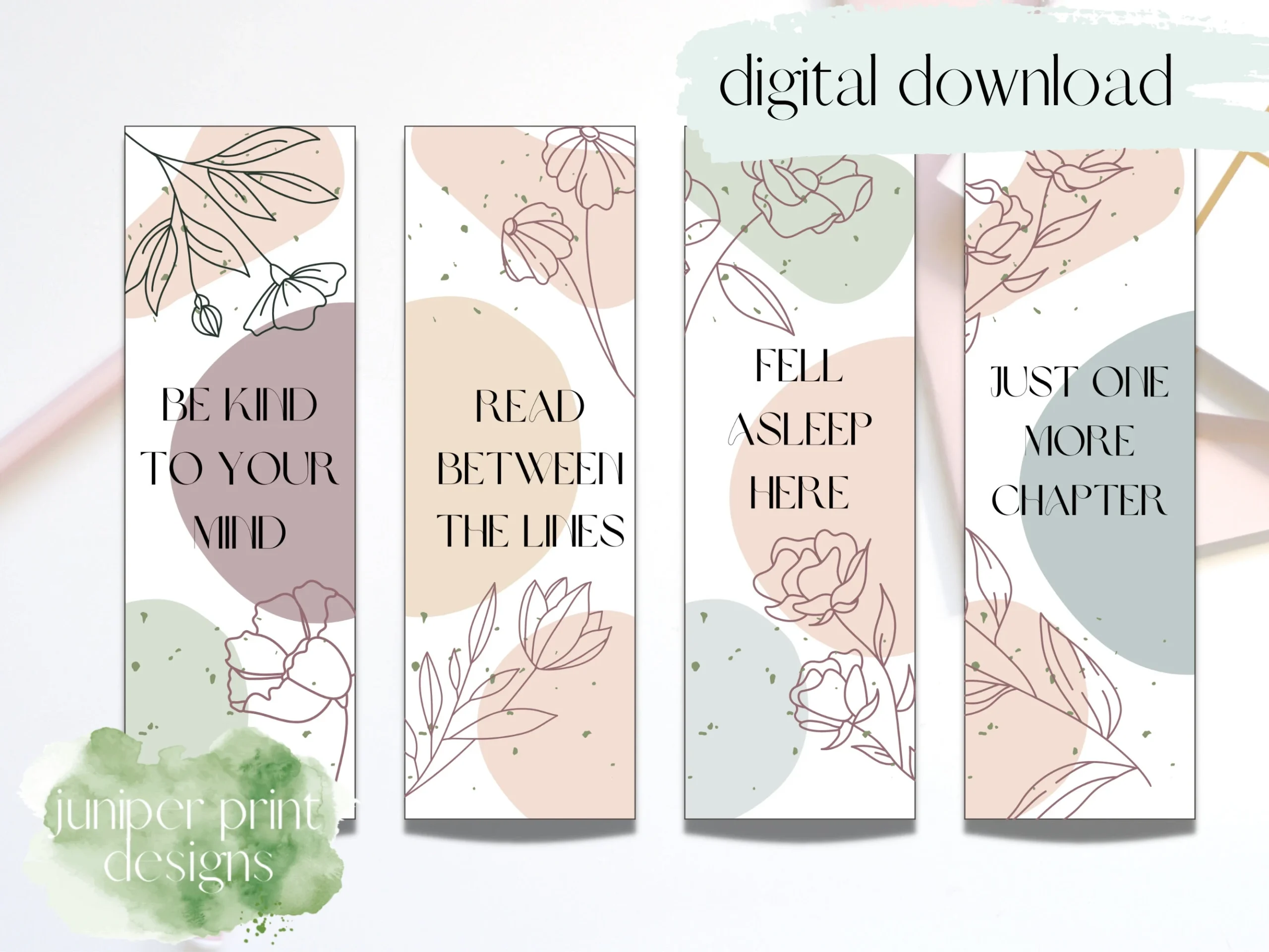 Printable Book Mark