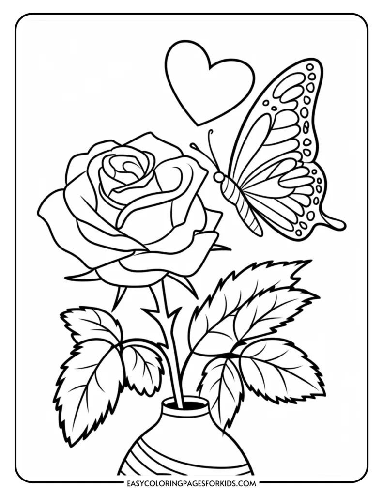 Flowers Coloring Pages Printable