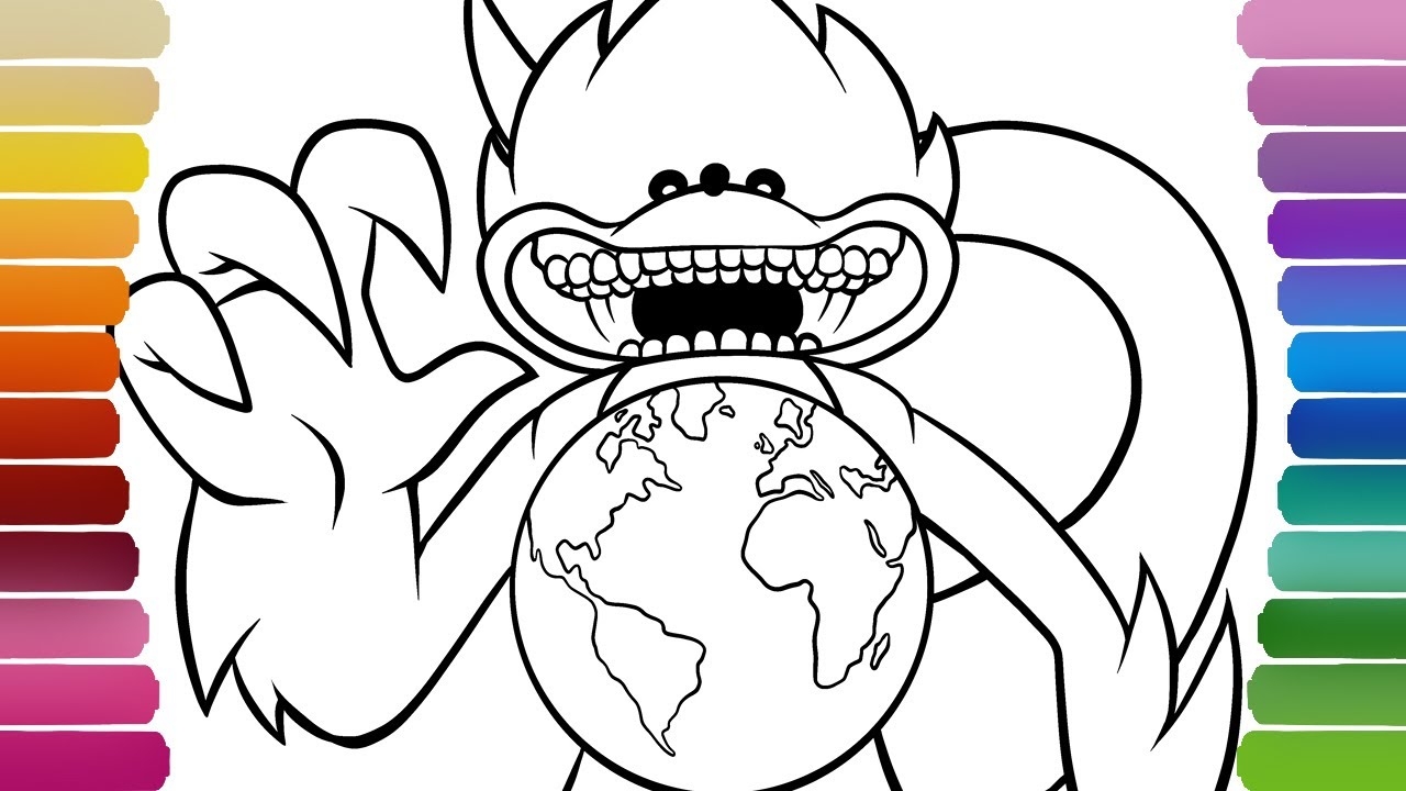 SHIN SONIC s FINAL FORM Coloring Pages How To Color SHIN SONIC
