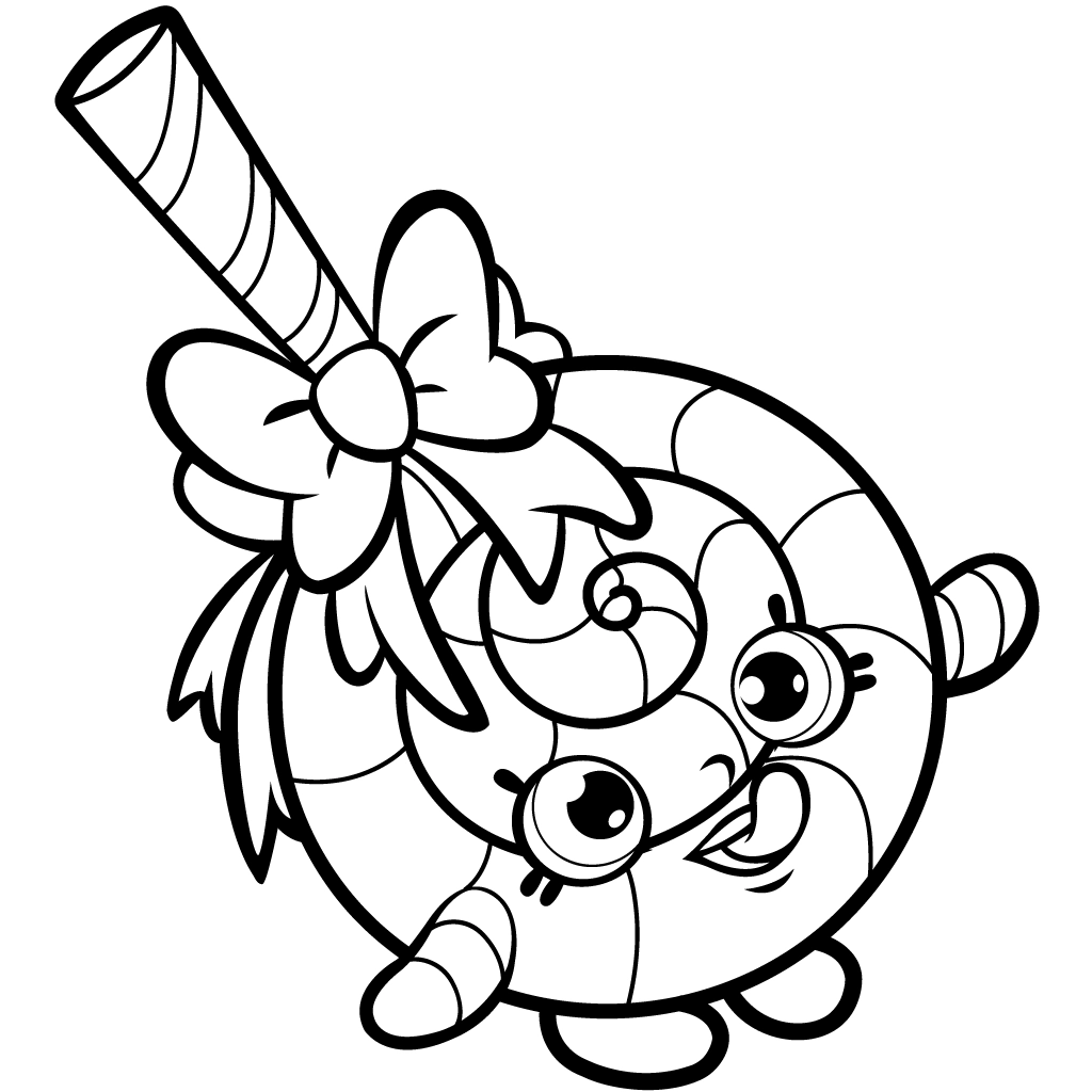 Printable Coloring Pages Shopkins