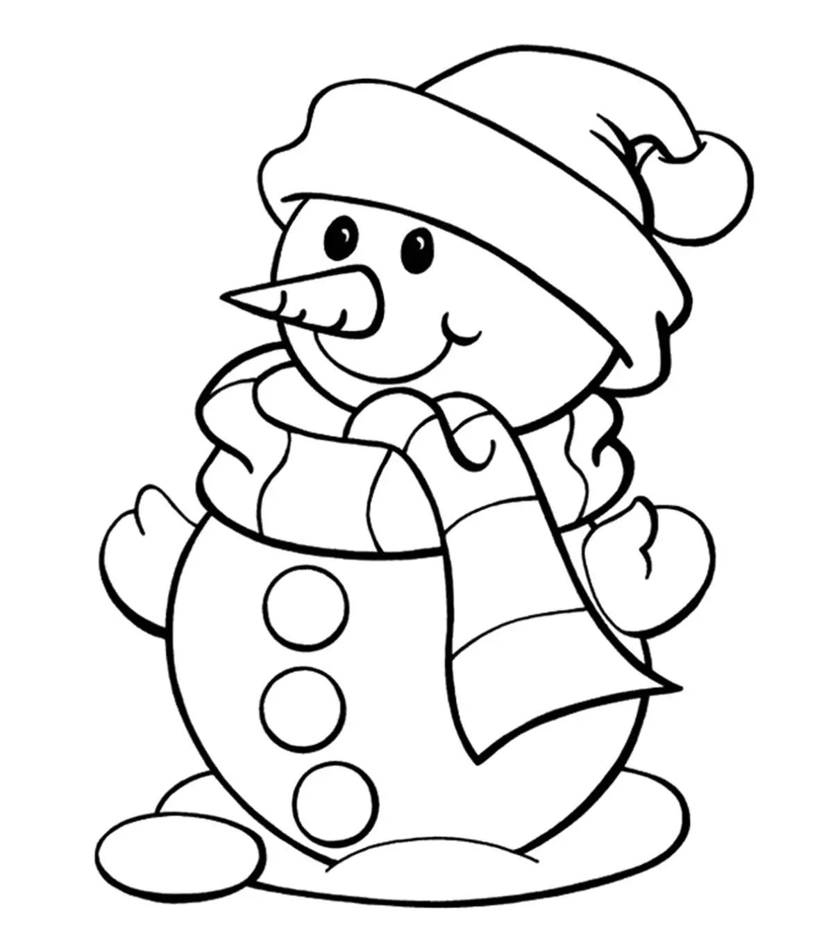 Snowman Coloring Pages 10 Free Printables For Kids