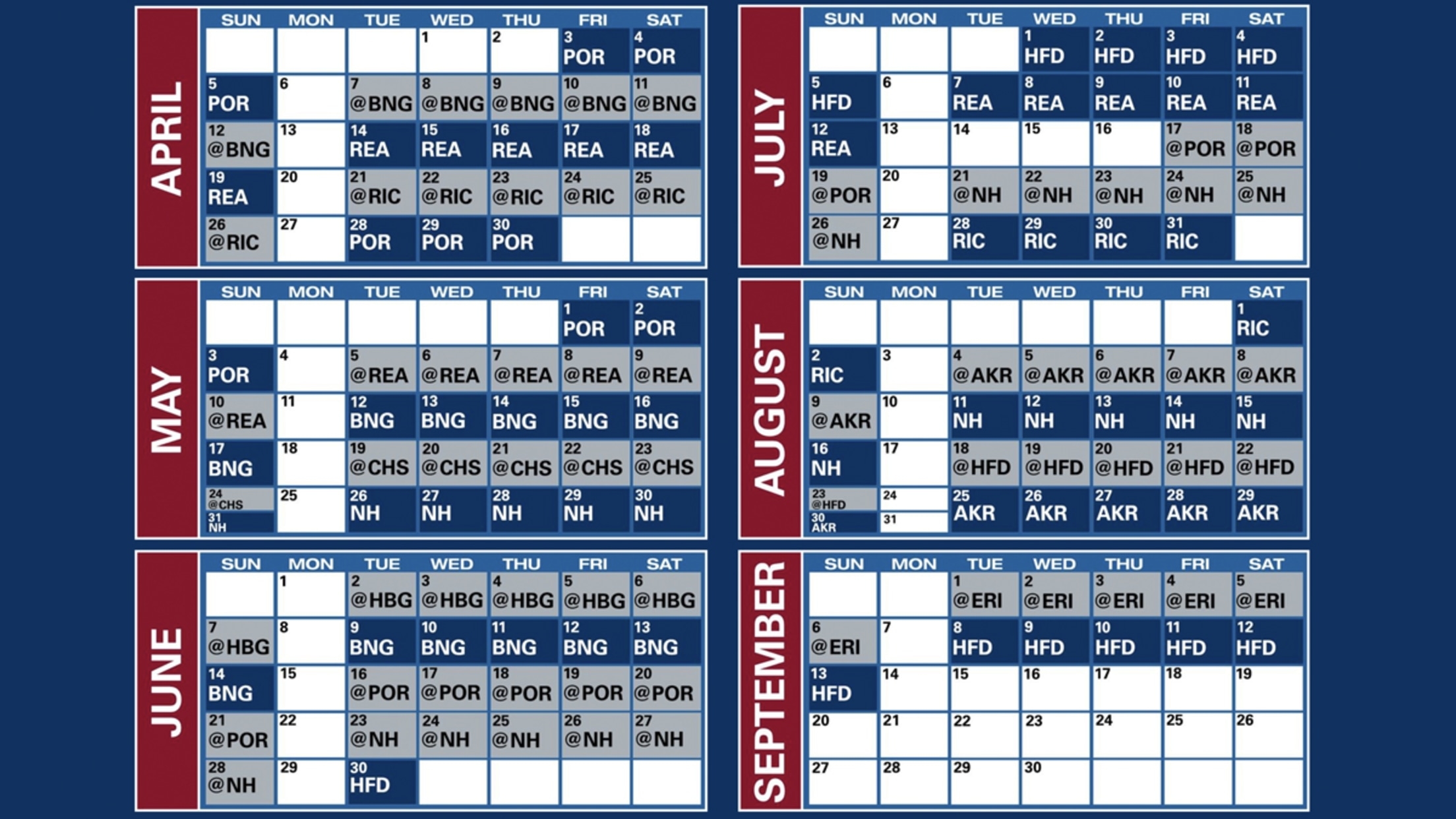 Somerset Patriots Release 2026 Schedule Patriots