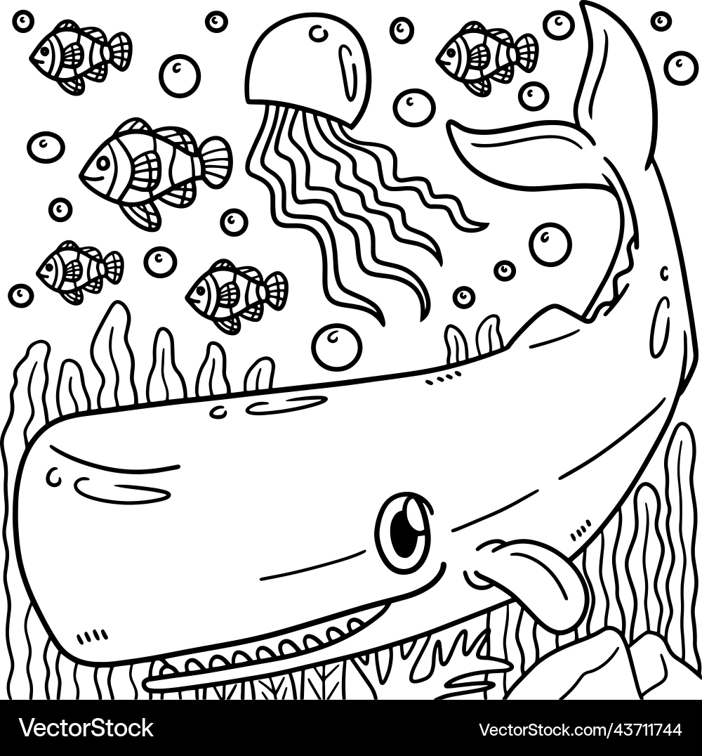 Whale Coloring Pages Printable