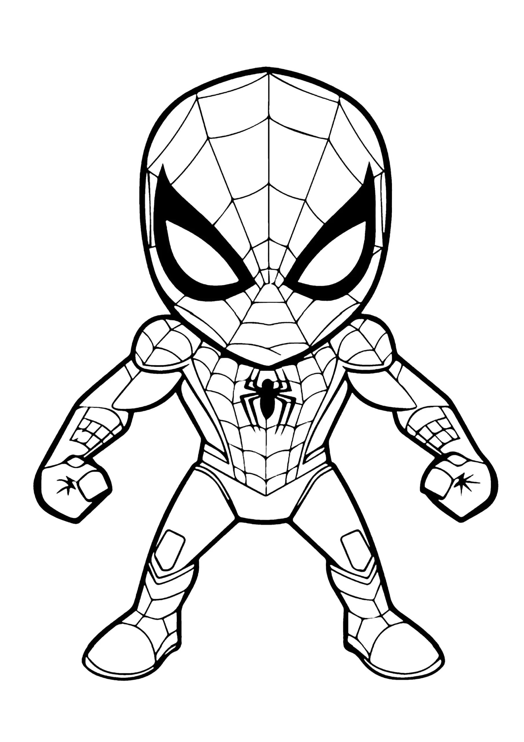 Printable Spiderman Pictures To Color