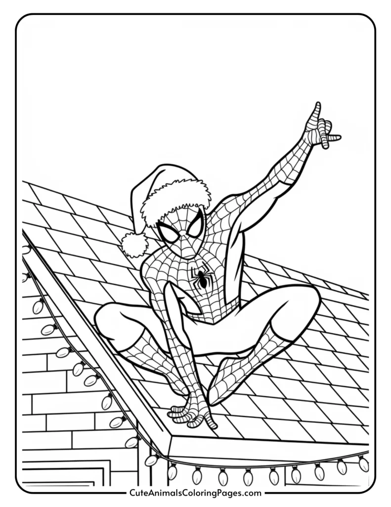 Free Printable Spiderman Coloring Sheets