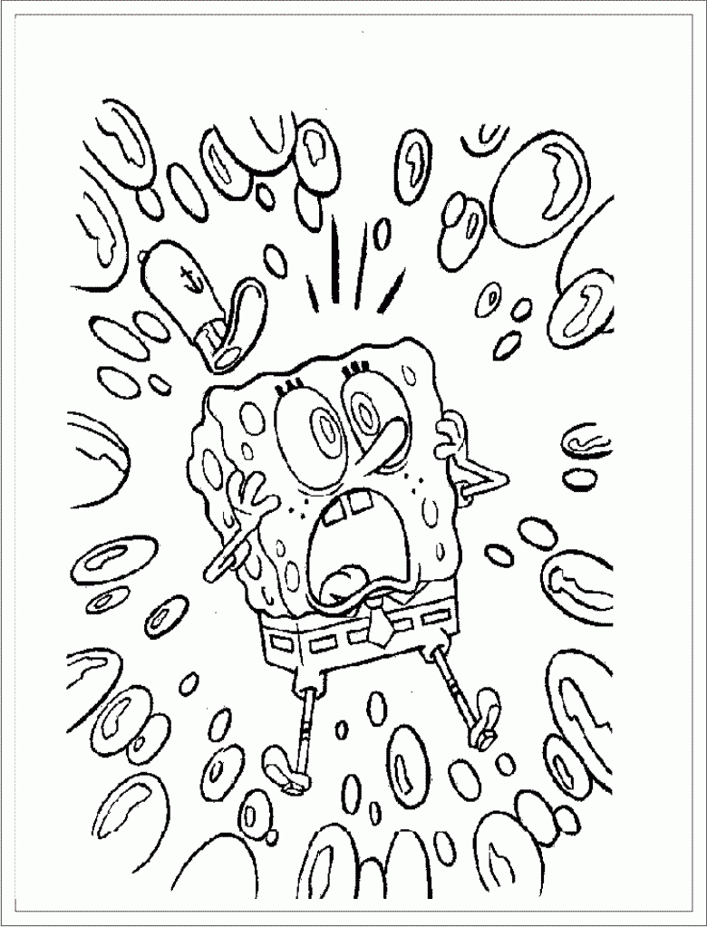 Spongebob Coloring Pictures Printable
