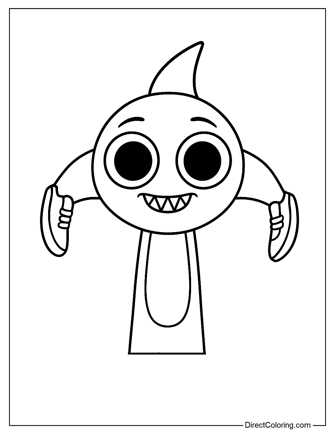 Sprunki Coloring Pages