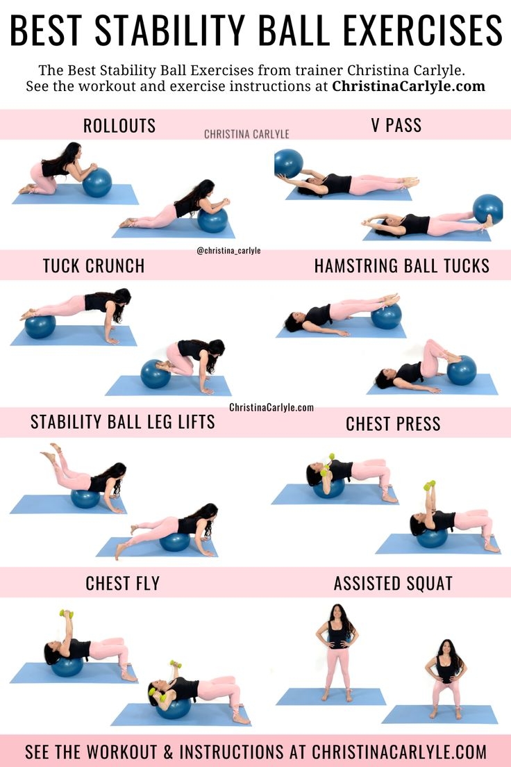 Stability Ball Exercises