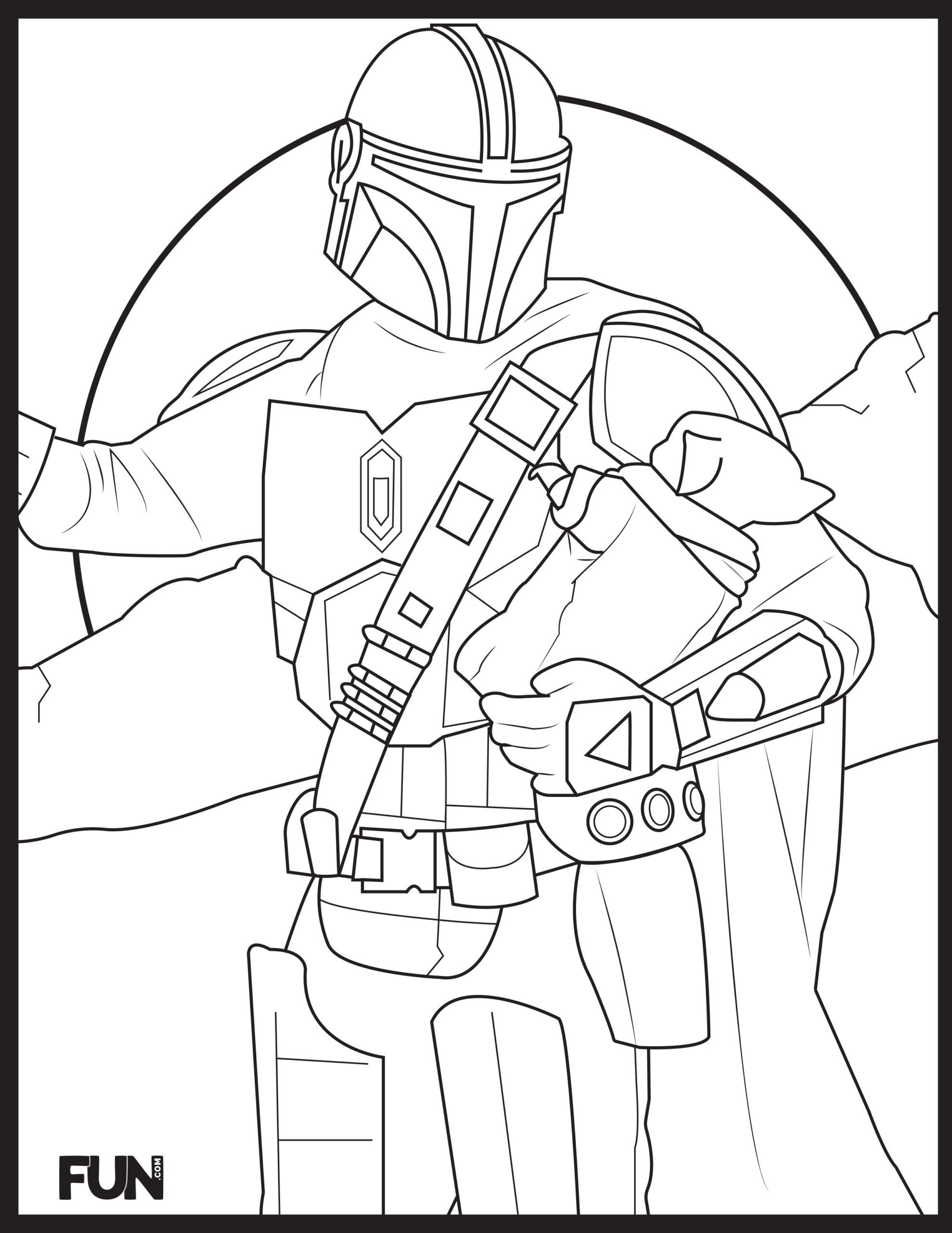 Star Wars Coloring Printable