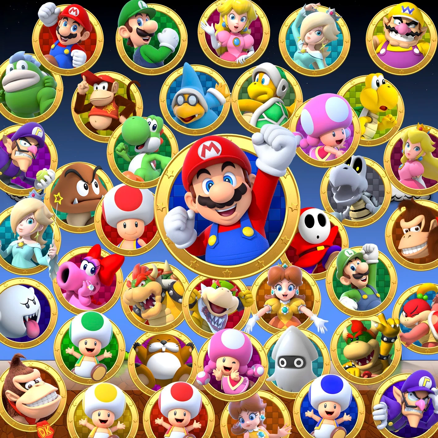 Super Mario Character Printables Etsy