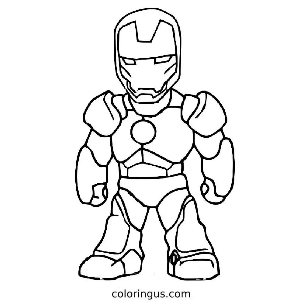 Free Printable Superhero Coloring Pages