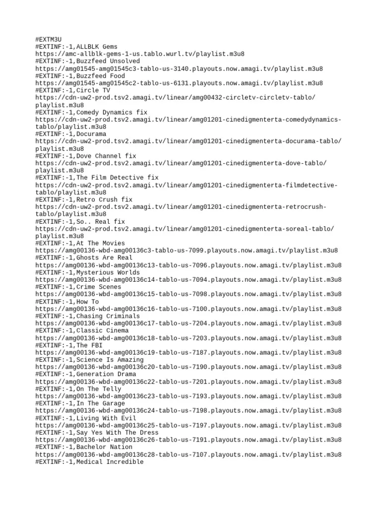 tablo m3u pdf broadcasting companies of the united states