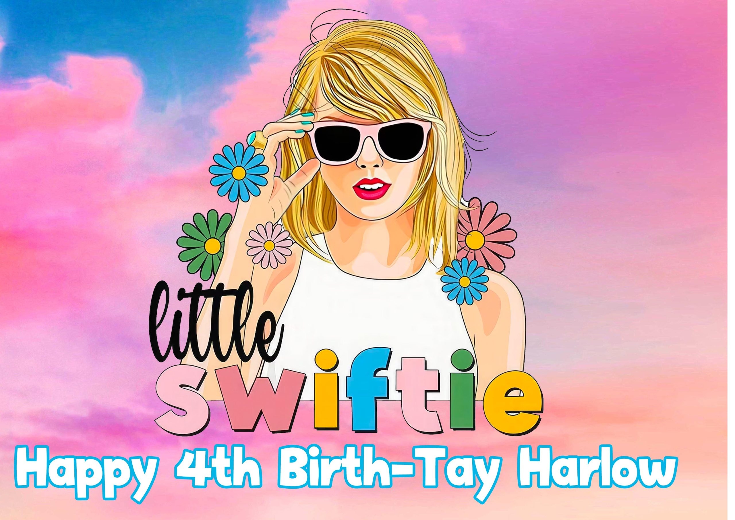 Taylor Swift Cake Topper Printable