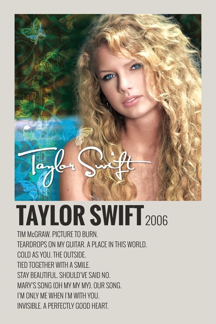 Taylor Swift Album Covers Printable Printable Party Favors