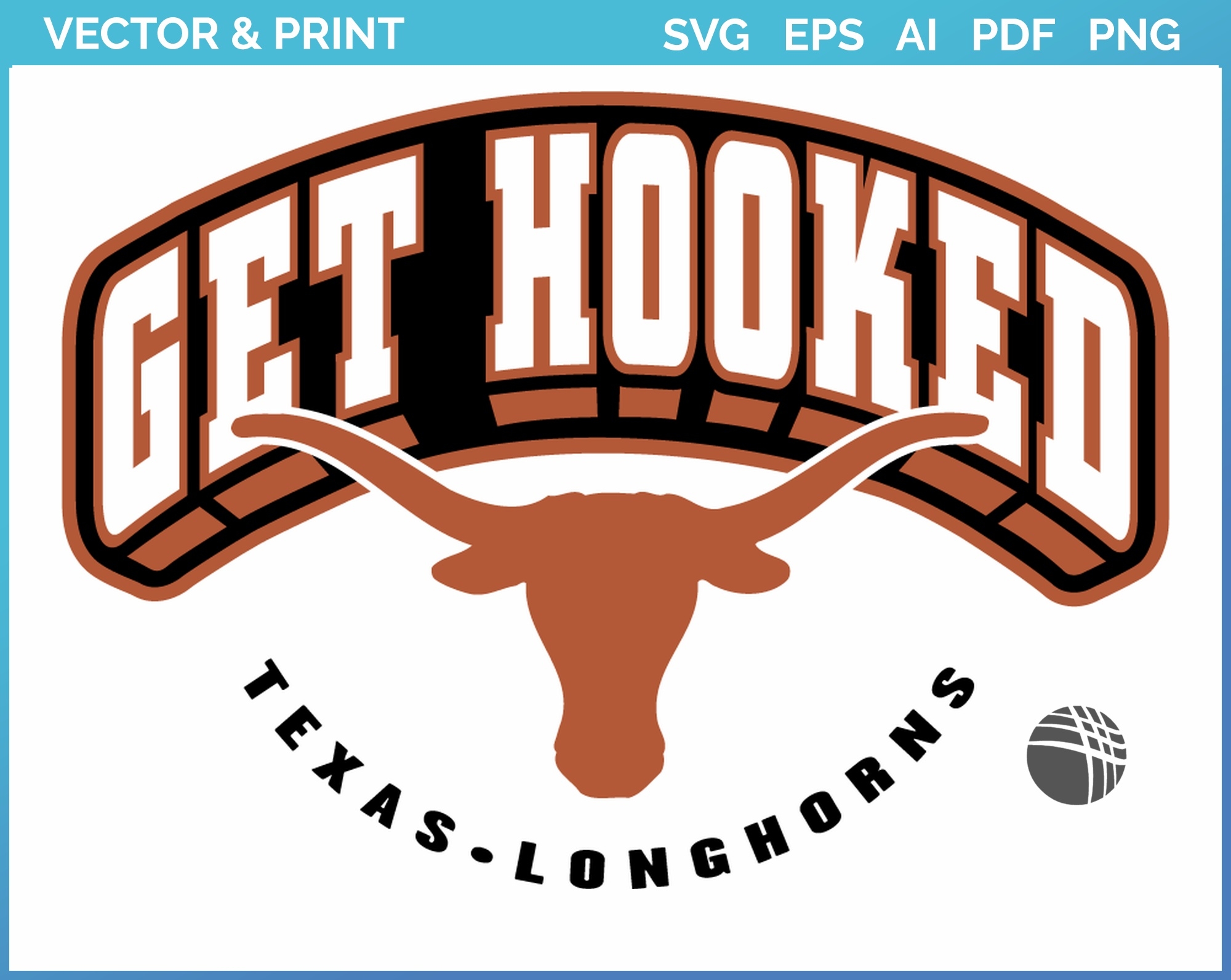 Printable Texas Longhorns Logo