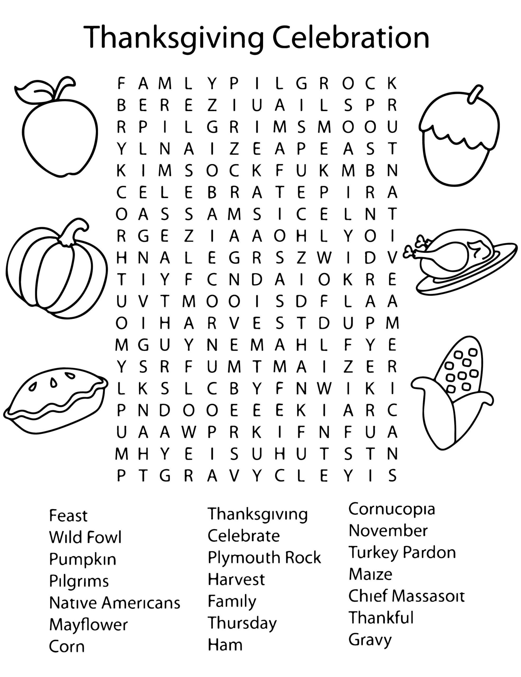 Thanksgiving Activity Sheets 15 Free PDF Printables Printablee