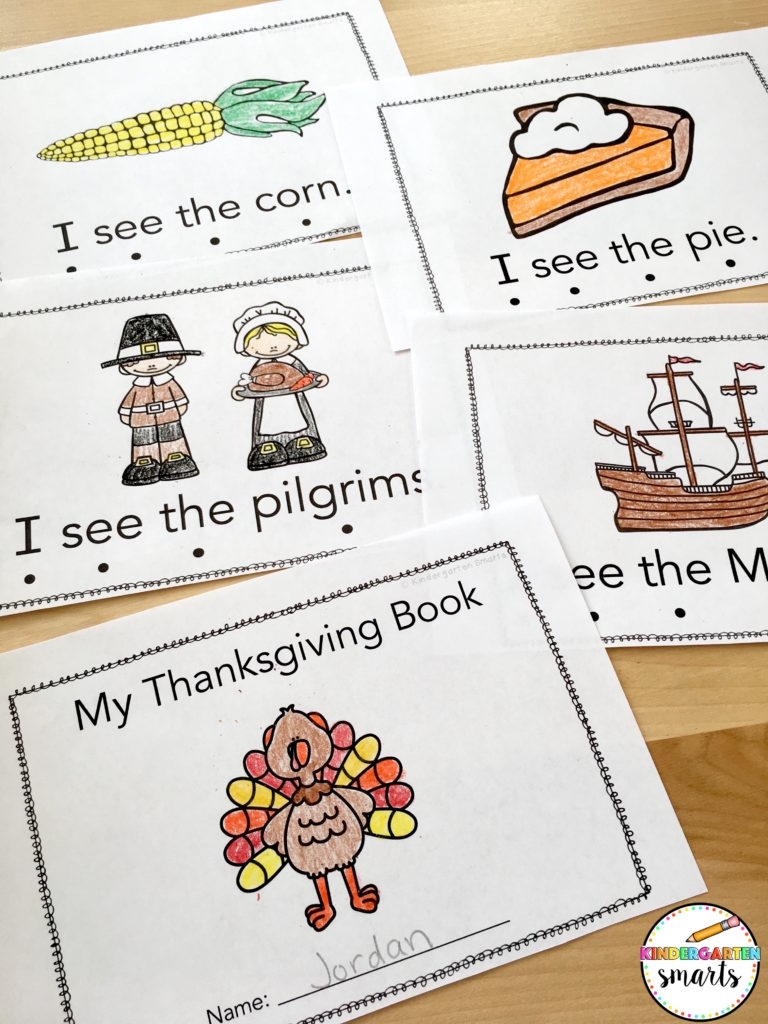 Printable Books For Kindergarten