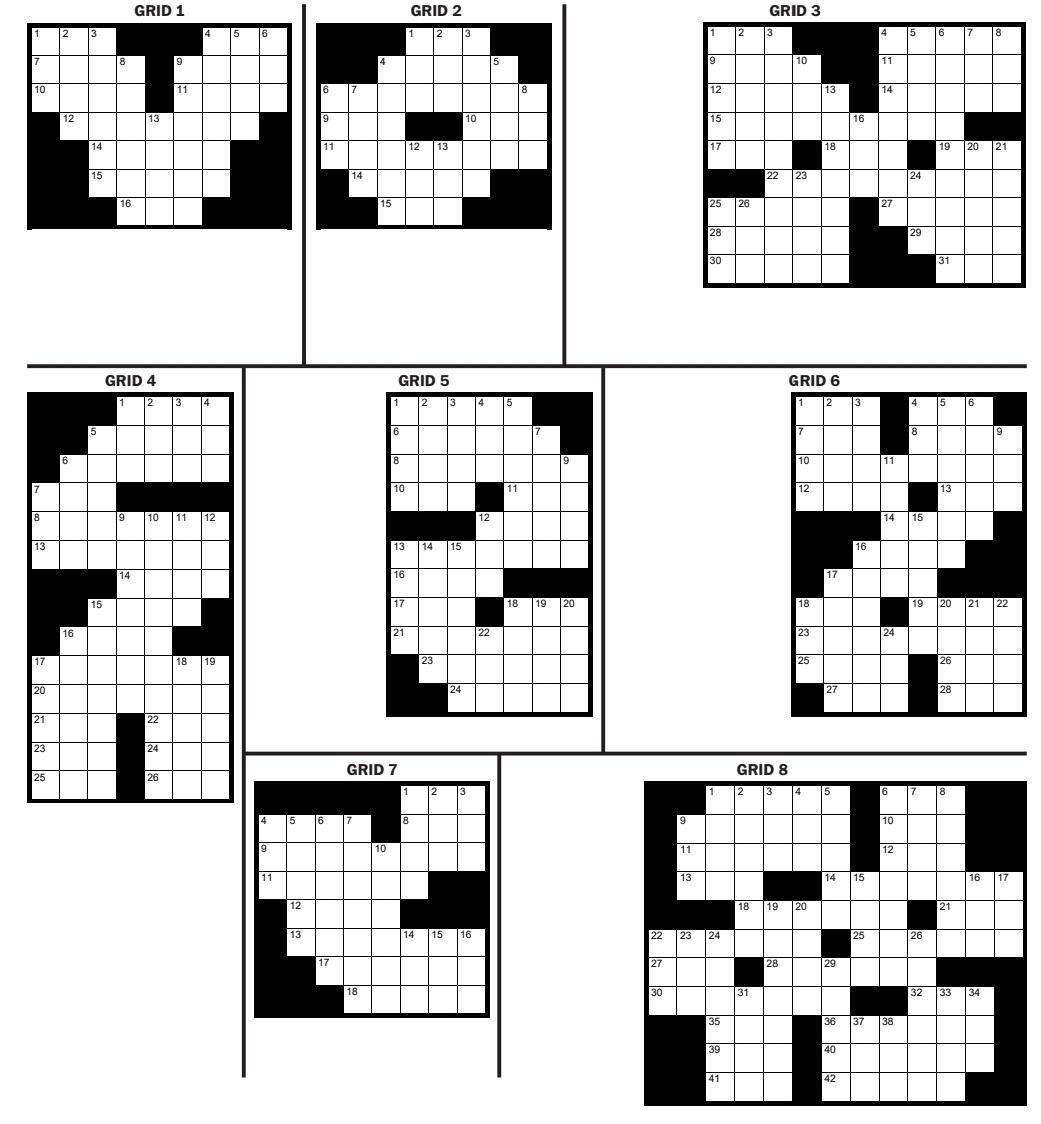 Evan Birnholz Sunday Crosswords