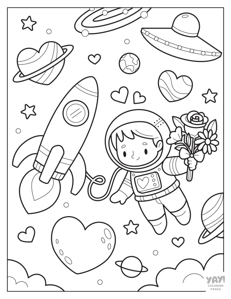 Valentine s Day Coloring Pages Free Printables 
